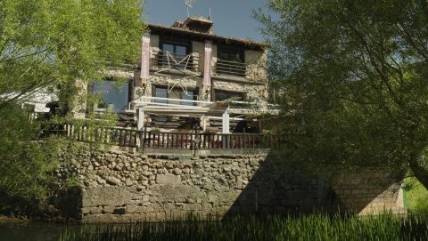 Vista exterior del Hotel Rural El Balcón del Cañón