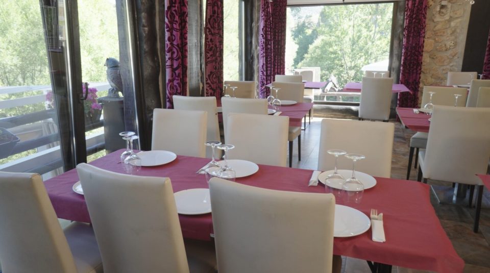 Comedor del Restaurante El Balcón del Cañón