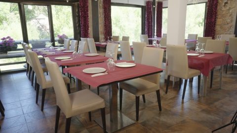 Ambiente del Restaurante El Balcón del Cañón