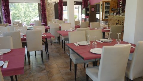 Comedor del Restaurante El Balcón del Cañón