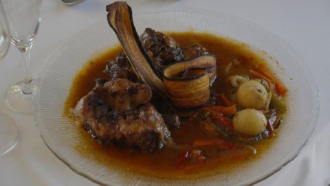 Presentación de un plato tradicional soriano